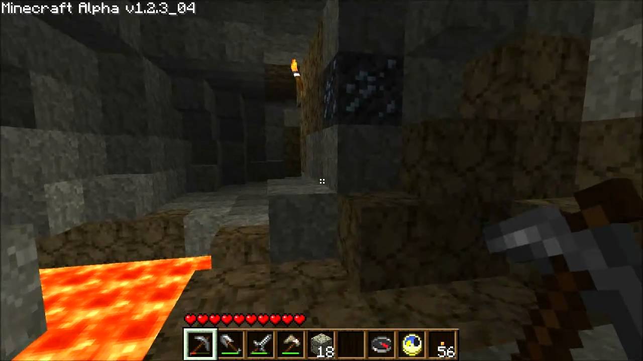 play cave game minecraft